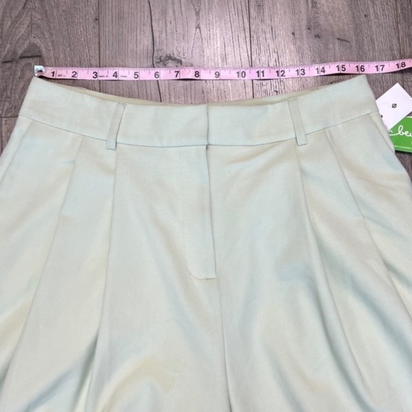 Samsøe & Samsøe NWT Samsoe Samsoe Fally Shorts Fog Green MSRP $143 - Picture 7 of 14